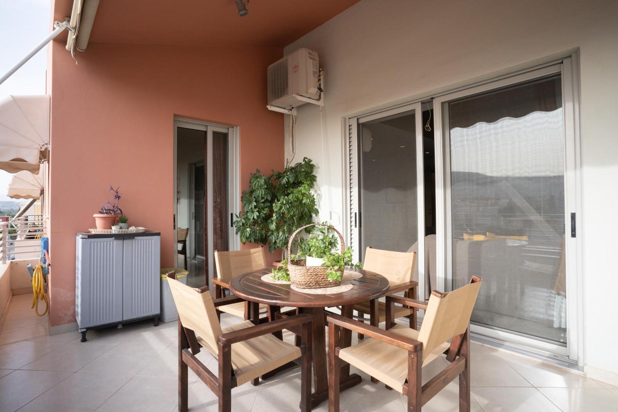 Maria'S Airport Apartment Koropion Luaran gambar